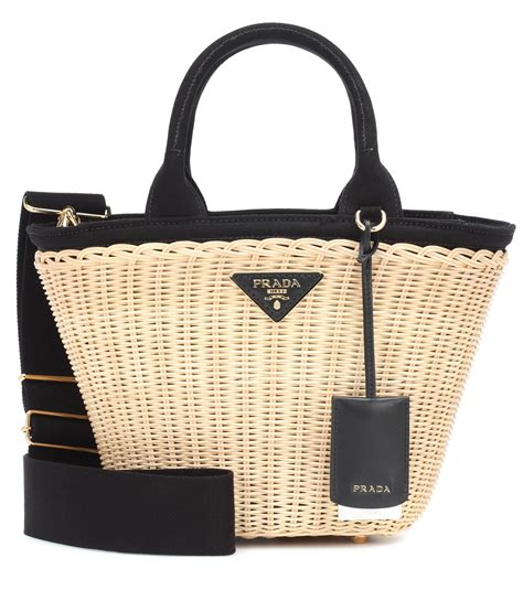 prada straw bag|best straw tote bags.